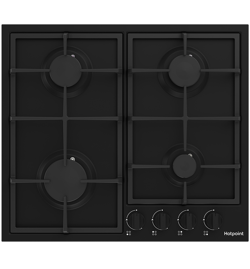 Газовая варочная панель Hotpoint HGMT 642 BL - рис.1