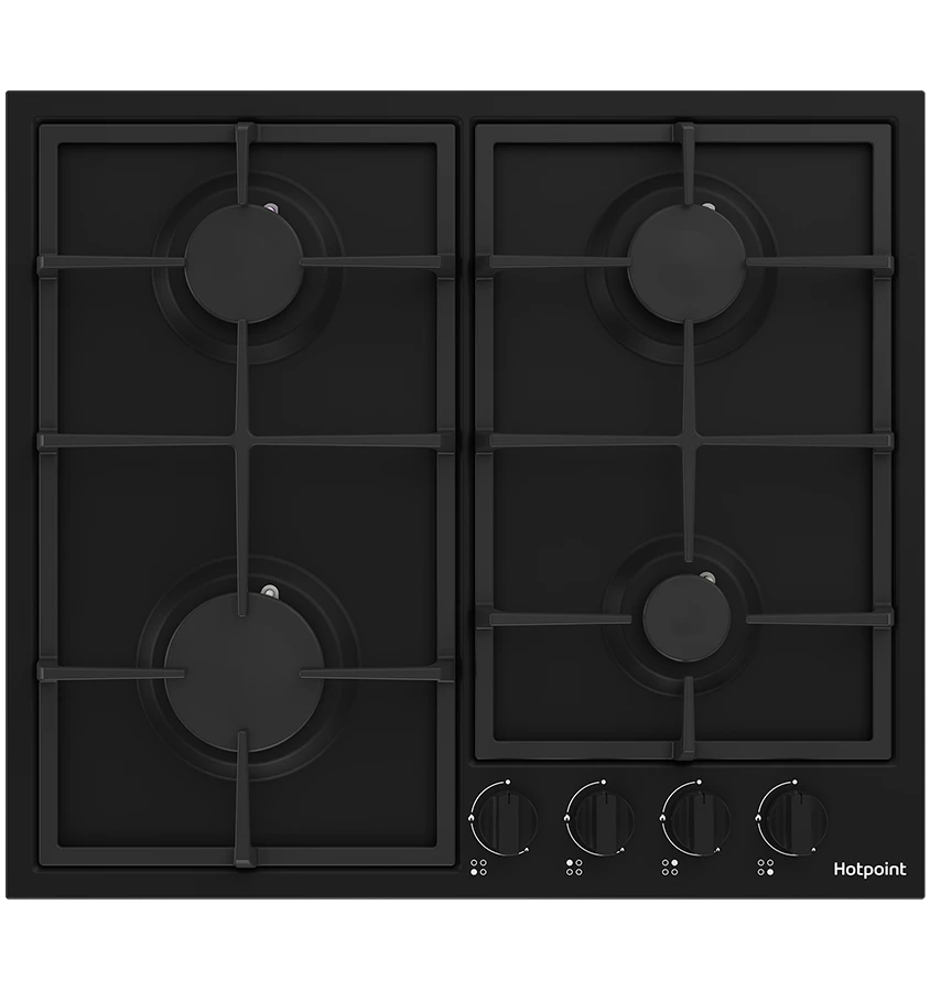 Газовая варочная панель Hotpoint HGMT 642 BL - рис.1