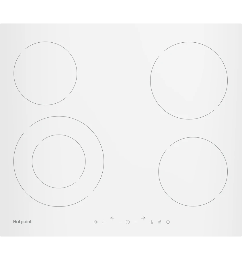 Электрическая варочная панель Hotpoint HR 6T2 C WH - рис.1