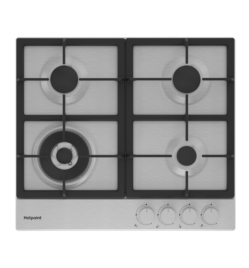 Газовая варочная панель Hotpoint HGMT 641 W IX - рис.1