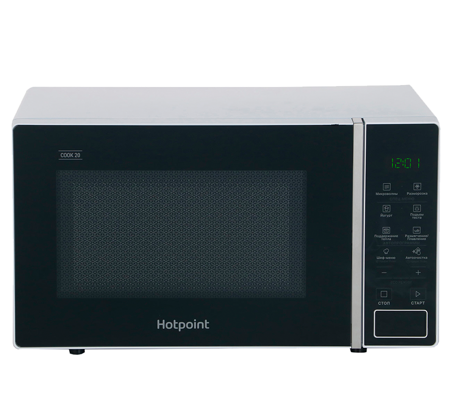 Отдельностоящая микроволновая печь Hotpoint MWHA 201 W - рис.1