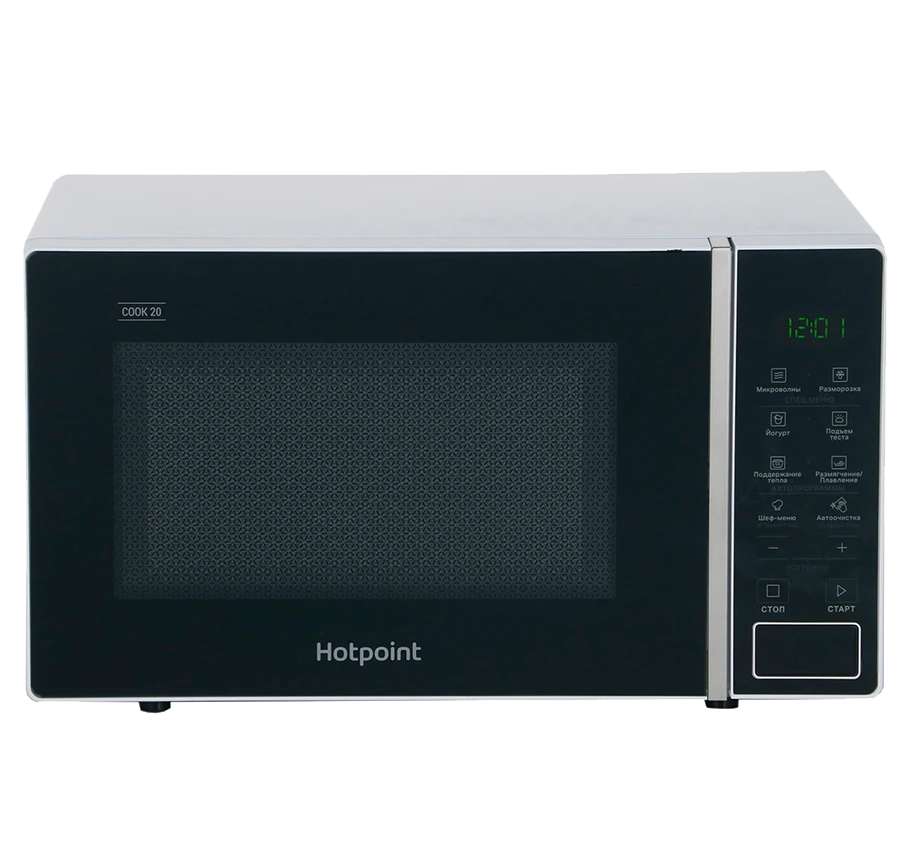 Отдельностоящая микроволновая печь Hotpoint MWHA 201 W - рис.1