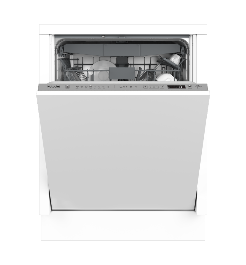 Встраиваемая посудомоечная машина 60 см Hotpoint HI 5D84 DW - рис.1