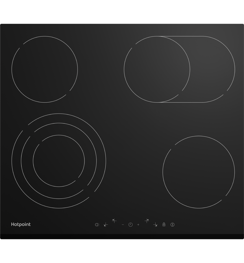 Электрическая варочная панель Hotpoint HR 6T6 B S - рис.1