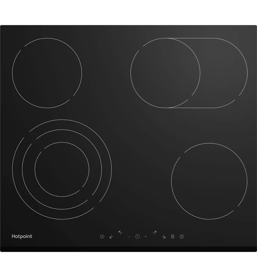 Электрическая варочная панель Hotpoint HR 6T6 B S - рис.1