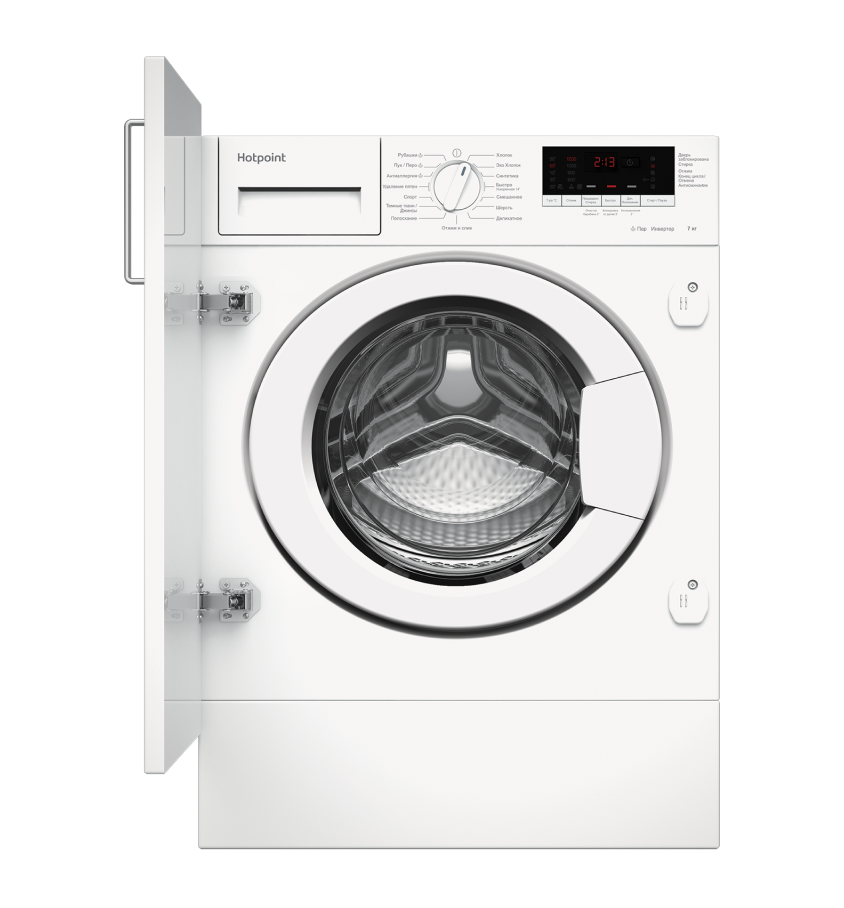 Встраиваемая стиральная машина Hotpoint BI WMHD 7282 V - рис.1