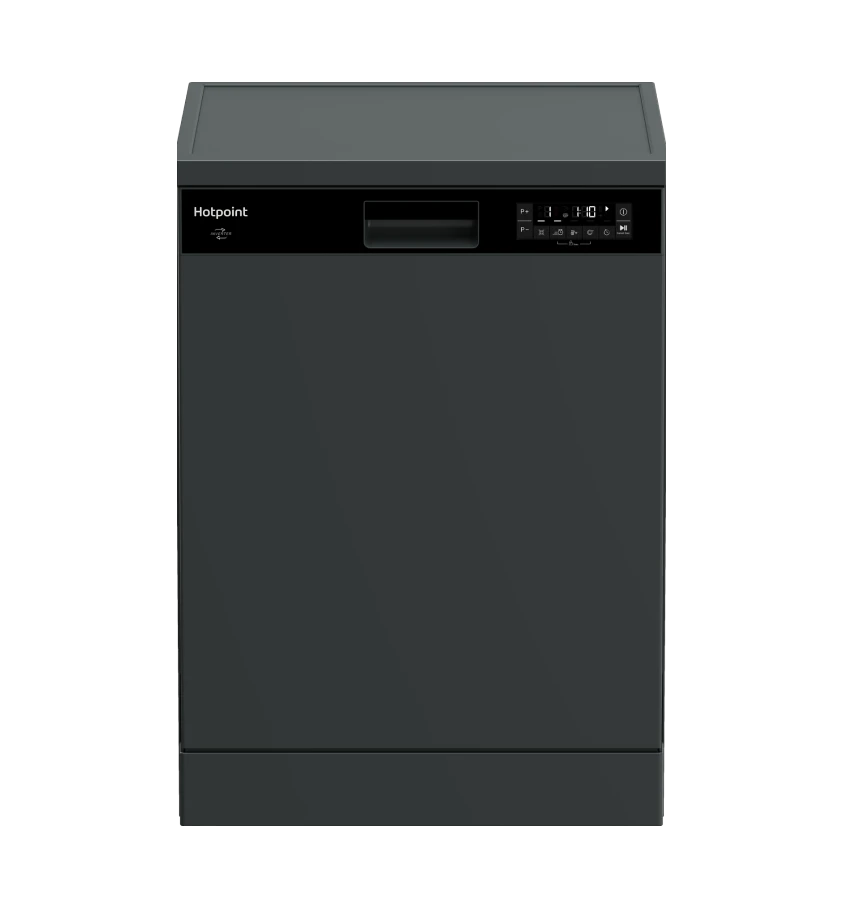 Отдельностоящая посудомоечная машина 60 см Hotpoint HF 5C82 DW A - рис.1