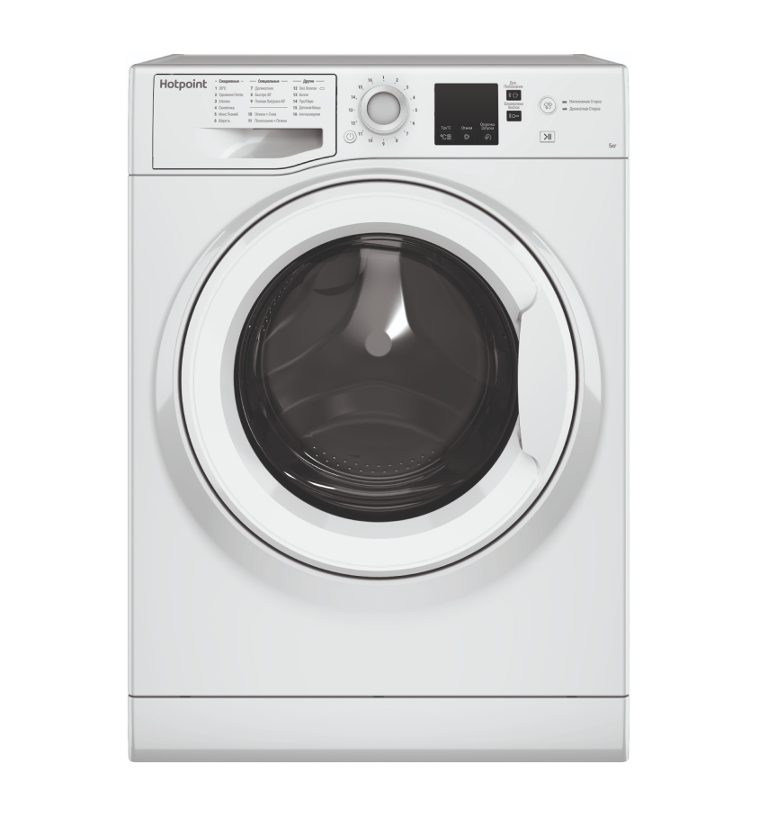 Стиральная машина Hotpoint NSS 5015 H RU - рис.1