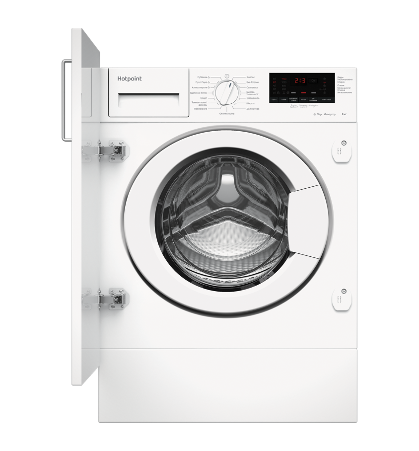 Встраиваемая стиральная машина Hotpoint BI WMHD 8482 V - рис.1