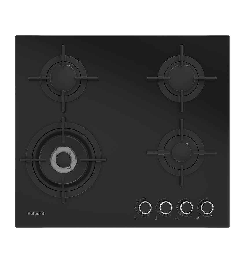 Газовая варочная панель Hotpoint HG 62I/BK - рис.1