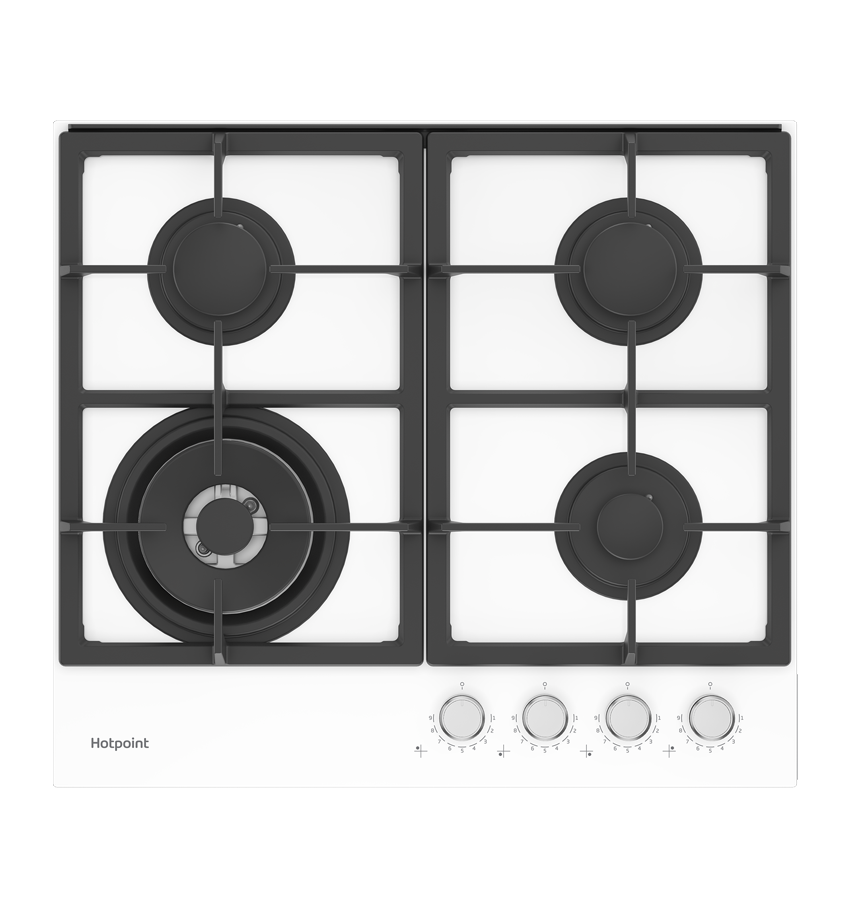 Газовая варочная панель Hotpoint HGS 62F/WH - рис.1