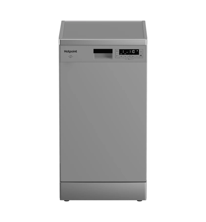 Отдельностоящая посудомоечная машина 45 см Hotpoint HFS 1C57 S - рис.1