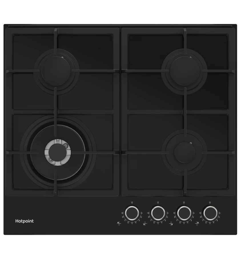 Газовая варочная панель Hotpoint HGS 62F/BK - рис.1