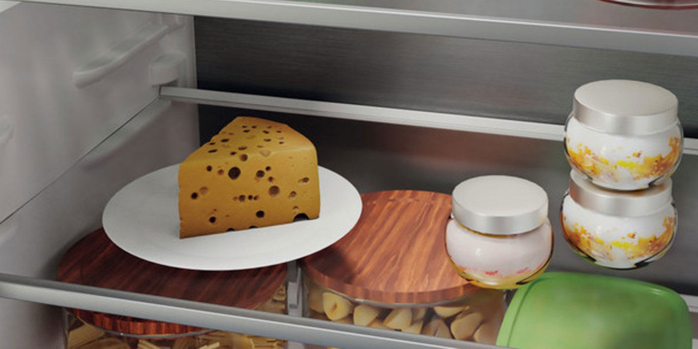 Металлическая отделка полок и задней стенки